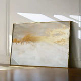Abstract 676 Canvas Art 18" x 24" / 45 x 60 cm / Black