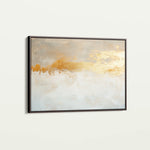 Abstract 676 Canvas Art 18" x 24" / 45 x 60 cm / Black