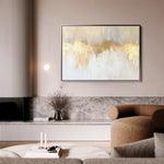 Abstract 677 Canvas Art 18" x 24" / 45 x 60 cm / Black
