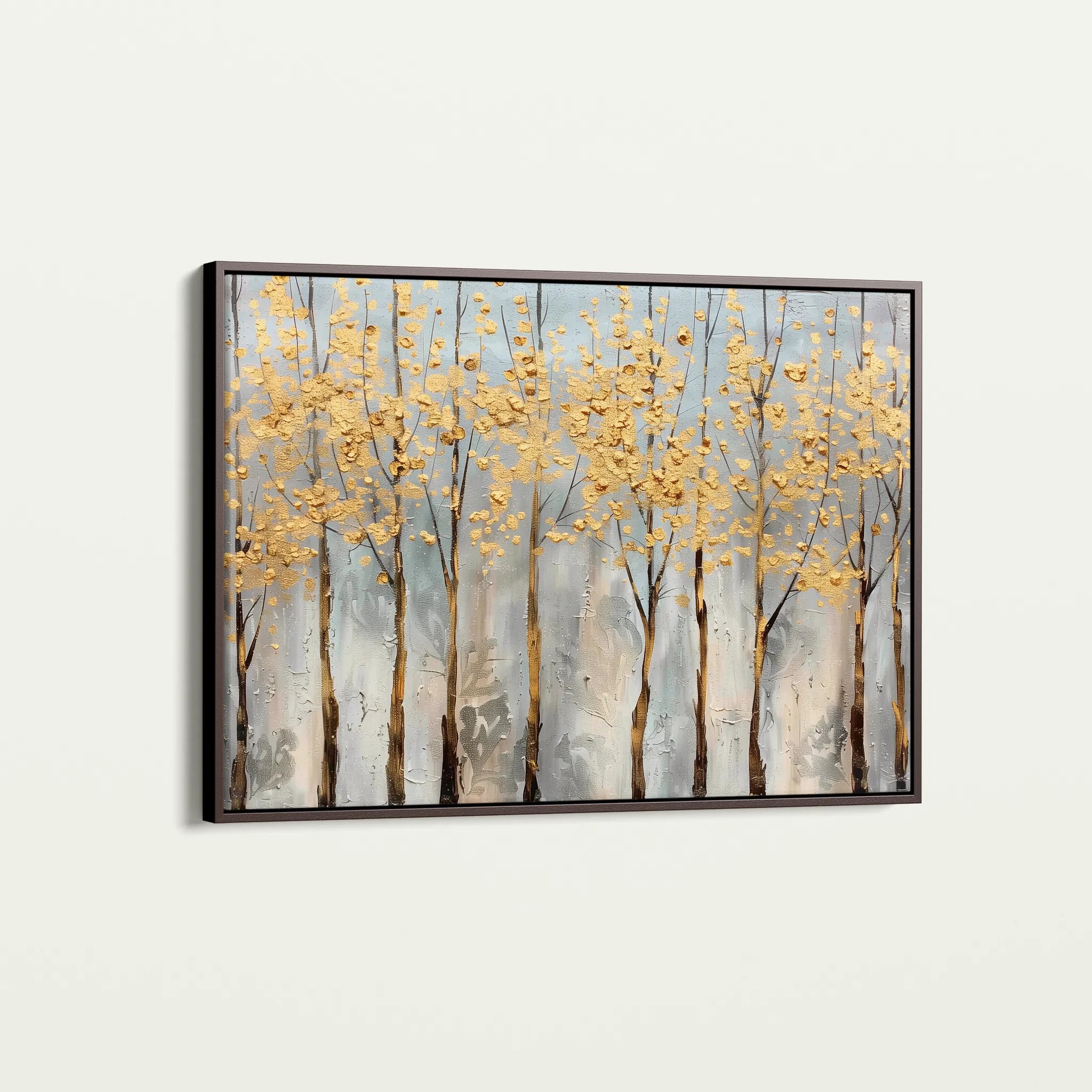 Floral 677 Canvas Art 18" x 24" / 45 x 60 cm / Black