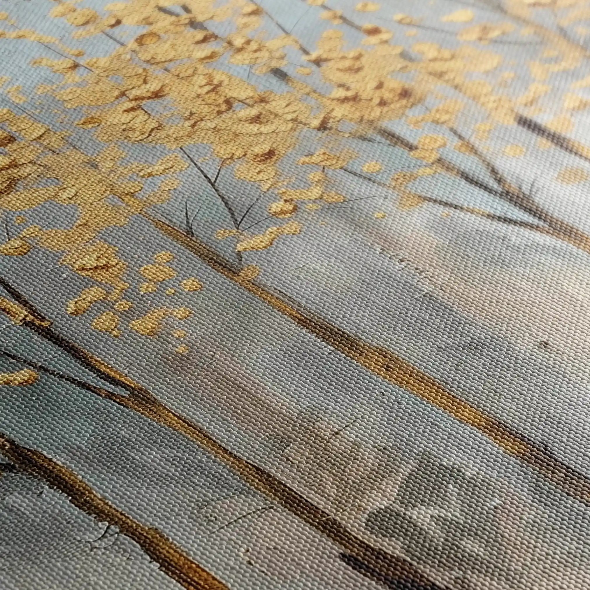 Floral 677 Canvas Art 60 x 40 cm / Black