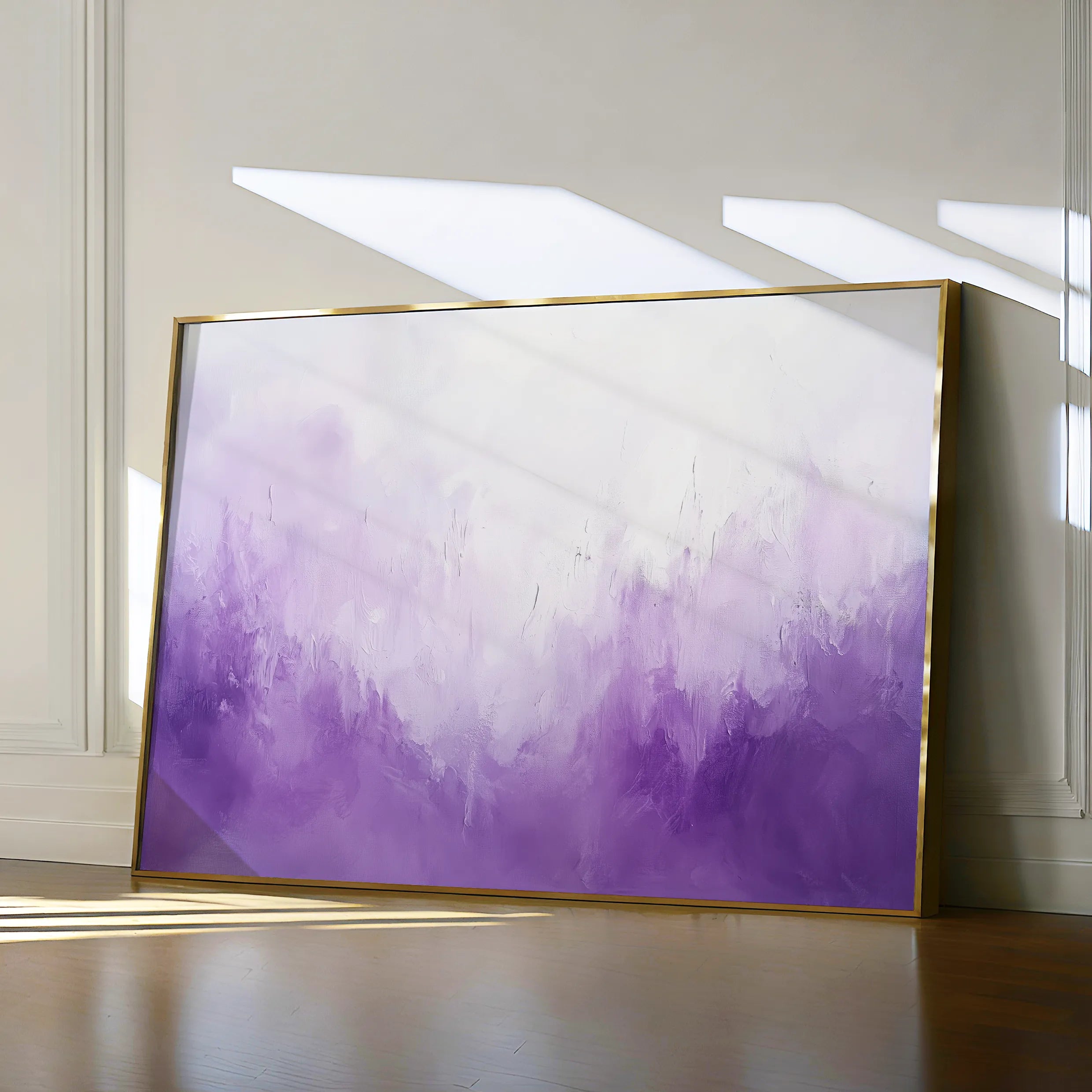 Abstract 678 Canvas Art 18" x 24" / 45 x 60 cm / Black
