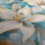 Floral 678 Canvas Art 18" x 24" / 45 x 60 cm / Black