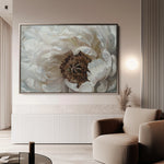 Floral 679 Canvas Art 18" x 24" / 45 x 60 cm / Black