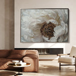 Floral 679 Canvas Art 18" x 24" / 45 x 60 cm / Black