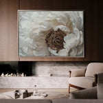 Floral 679 Canvas Art 18" x 24" / 45 x 60 cm / Black