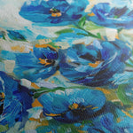 Floral 680 Canvas Art 18" x 24" / 45 x 60 cm / Black