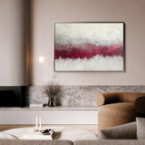Abstract 681 Canvas Art 18" x 24" / 45 x 60 cm / Black