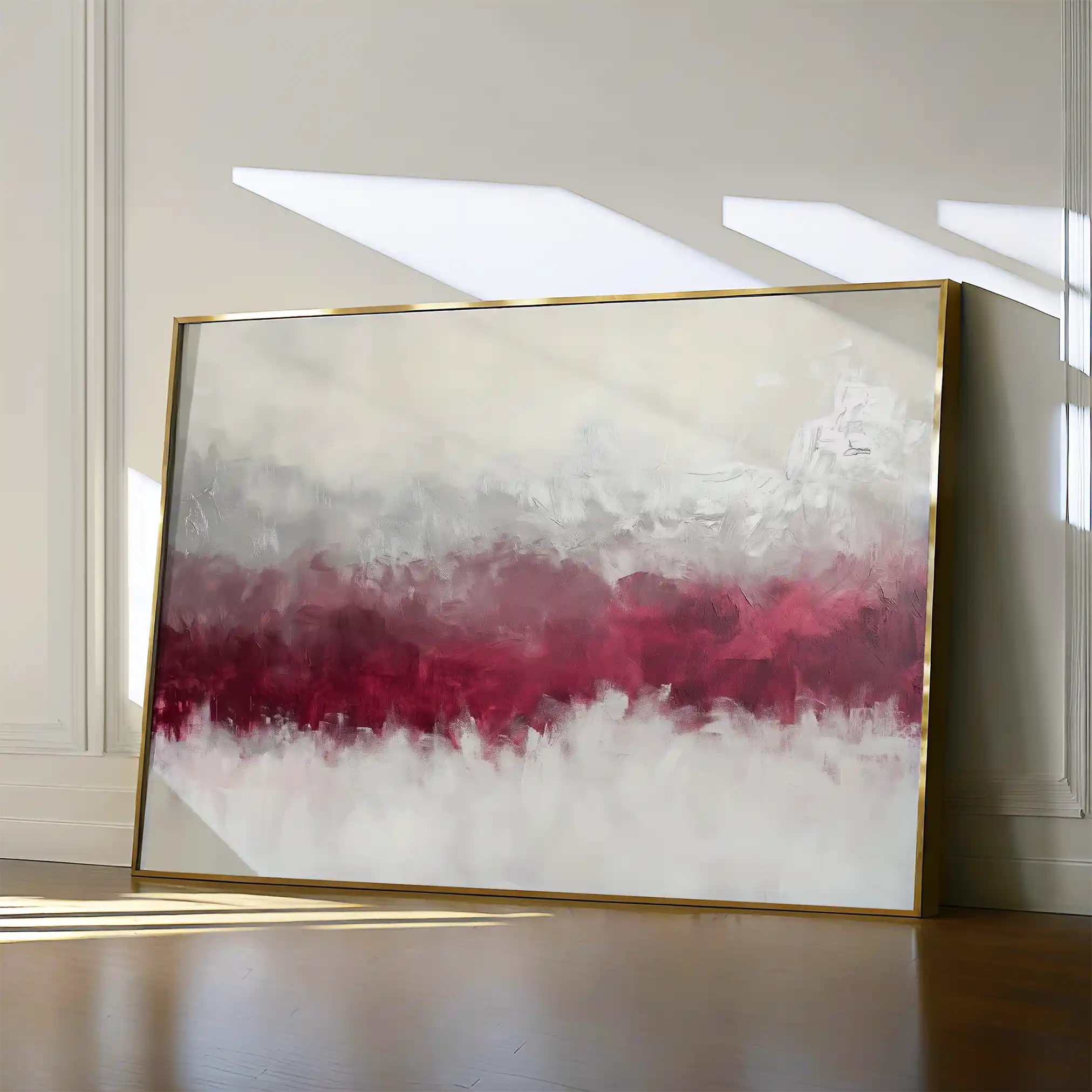 Abstract 681 Canvas Art 60 x 40 cm / Black