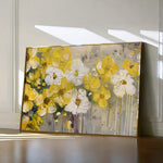 Floral 681 Canvas Art 18" x 24" / 45 x 60 cm / Black