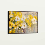 Floral 681 Canvas Art 18" x 24" / 45 x 60 cm / Black