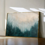 Abstract 682 Canvas Art 18" x 24" / 45 x 60 cm / Black