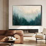Abstract 682 Canvas Art 18" x 24" / 45 x 60 cm / Black