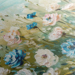 Floral 682 Canvas Art 18" x 24" / 45 x 60 cm / Black
