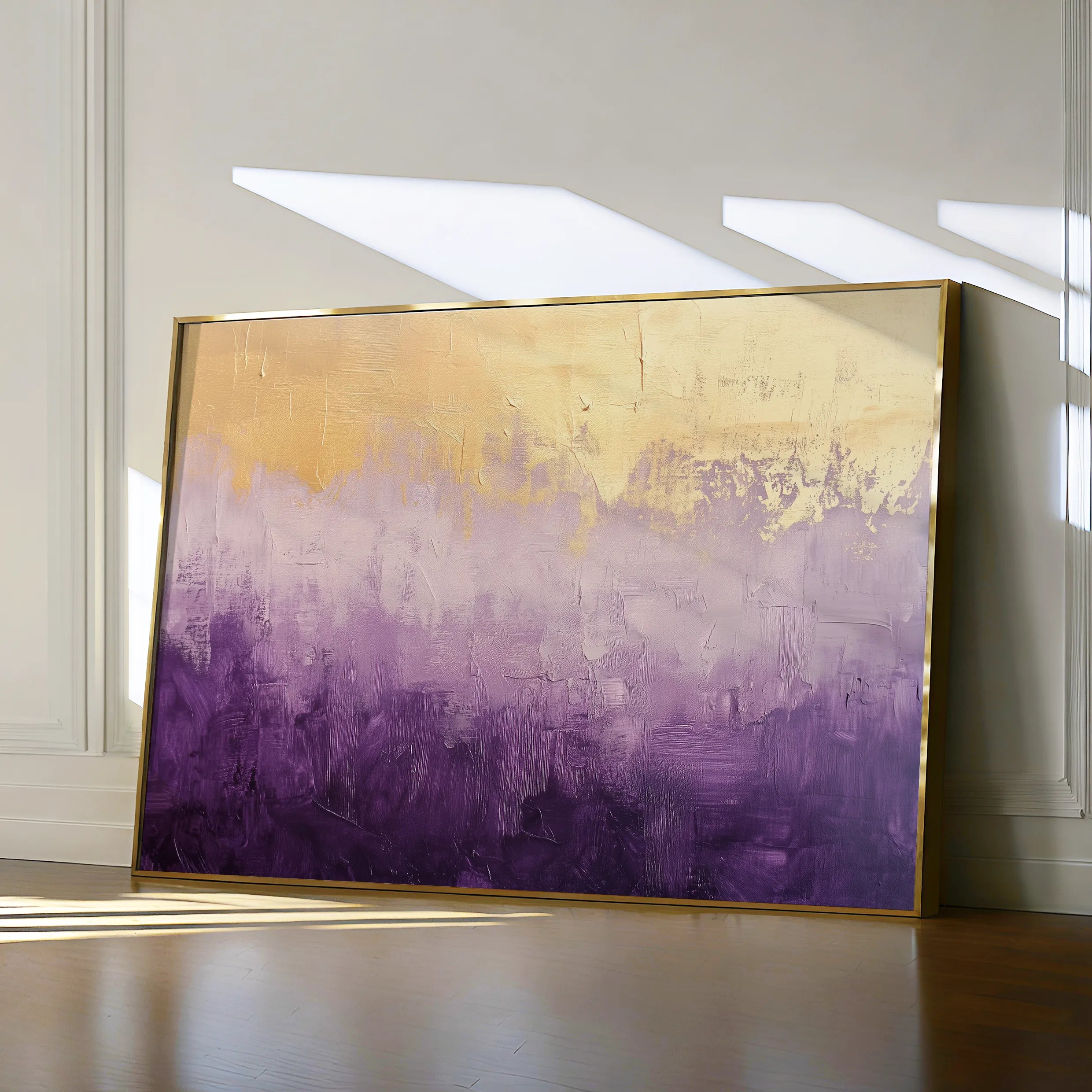 Abstract 683 Canvas Art 18" x 24" / 45 x 60 cm / Black