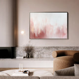 Abstract 684 Canvas Art 18" x 24" / 45 x 60 cm / Black