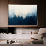 Abstract 685 Canvas Art 18" x 24" / 45 x 60 cm / Black