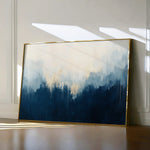 Abstract 685 Canvas Art 18" x 24" / 45 x 60 cm / Black