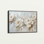 Floral 686 Canvas Art 18" x 24" / 45 x 60 cm / Black