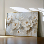 Floral 686 Canvas Art 60 x 40 cm / Black