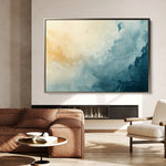 Abstract 687 Canvas Art 18" x 24" / 45 x 60 cm / Black