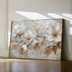 Floral 687 Canvas Art 60 x 40 cm / Black