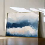 Abstract 688 Canvas Art 18" x 24" / 45 x 60 cm / Black