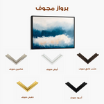 Abstract 688 Canvas Art 60 x 40 cm / Black