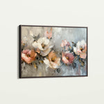 Floral 688 Canvas Art 18" x 24" / 45 x 60 cm / Black