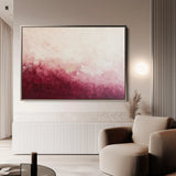 Abstract 689 Canvas Art 18" x 24" / 45 x 60 cm / Black