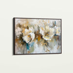 Floral 689 Canvas Art 18" x 24" / 45 x 60 cm / Black