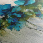 Floral 690 Canvas Art 60 x 40 cm / Black