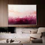 Abstract 691 Canvas Art 18" x 24" / 45 x 60 cm / Black