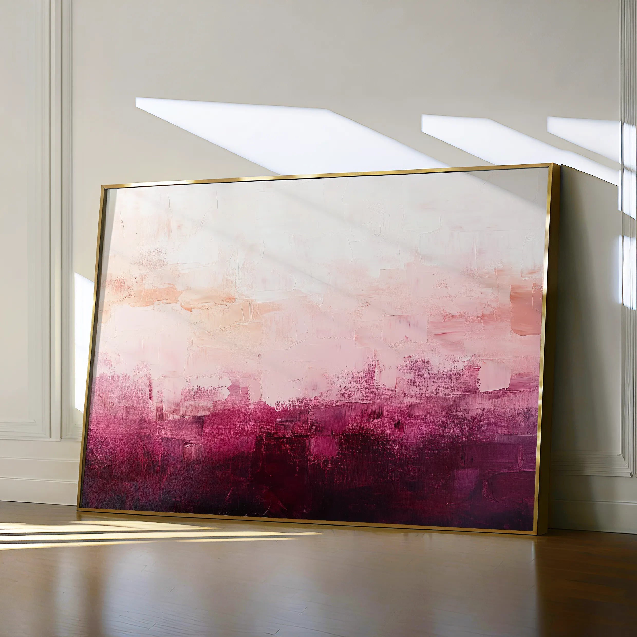 Abstract 691 Canvas Art 18" x 24" / 45 x 60 cm / Black