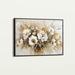 Floral 691 Canvas Art 18" x 24" / 45 x 60 cm / Black