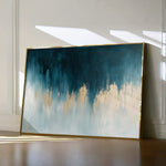 Abstract 692 Canvas Art 18" x 24" / 45 x 60 cm / Black