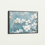 Floral 692 Canvas Art 18" x 24" / 45 x 60 cm / Black