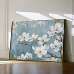 Floral 692 Canvas Art 60 x 40 cm / Black