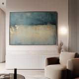 Abstract 693 Canvas Art 18" x 24" / 45 x 60 cm / Black