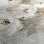 Floral 694 Canvas Art 18" x 24" / 45 x 60 cm / Black
