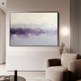 Abstract 695 Canvas Art 18" x 24" / 45 x 60 cm / Black