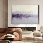 Abstract 695 Canvas Art 18" x 24" / 45 x 60 cm / Black