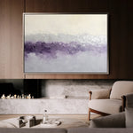 Abstract 695 Canvas Art 18" x 24" / 45 x 60 cm / Black