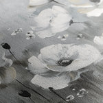 Floral 695 Canvas Art 18" x 24" / 45 x 60 cm / Black