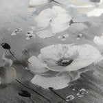 Floral 695 Canvas Art 60 x 40 cm / Black