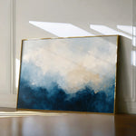 Abstract 696 Canvas Art 18" x 24" / 45 x 60 cm / Black