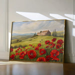 Floral 696 Canvas Art 18" x 24" / 45 x 60 cm / Black