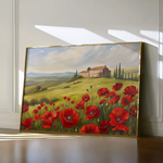Floral 696 Canvas Art 60 x 40 cm / Black