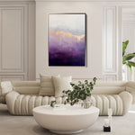 Abstract 697 Canvas Art 18" x 24" / 45 x 60 cm / Black