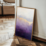 Abstract 697 Canvas Art 18" x 24" / 45 x 60 cm / Black